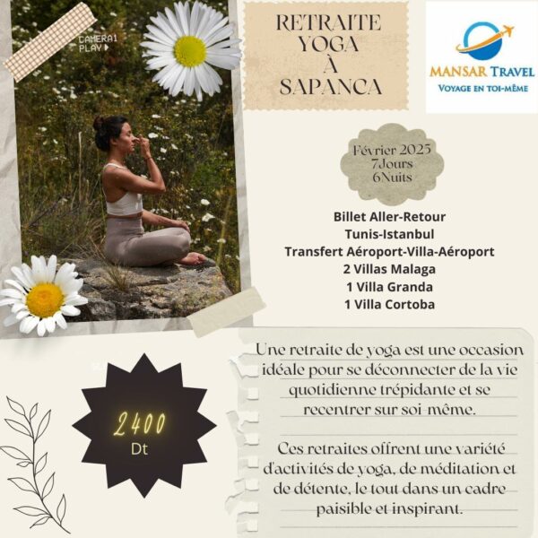 Retraite YOGA à Sapanca